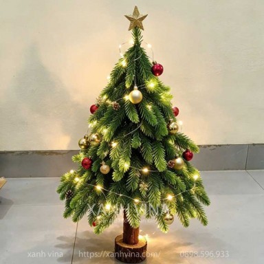 Cây thông noel mini để bàn